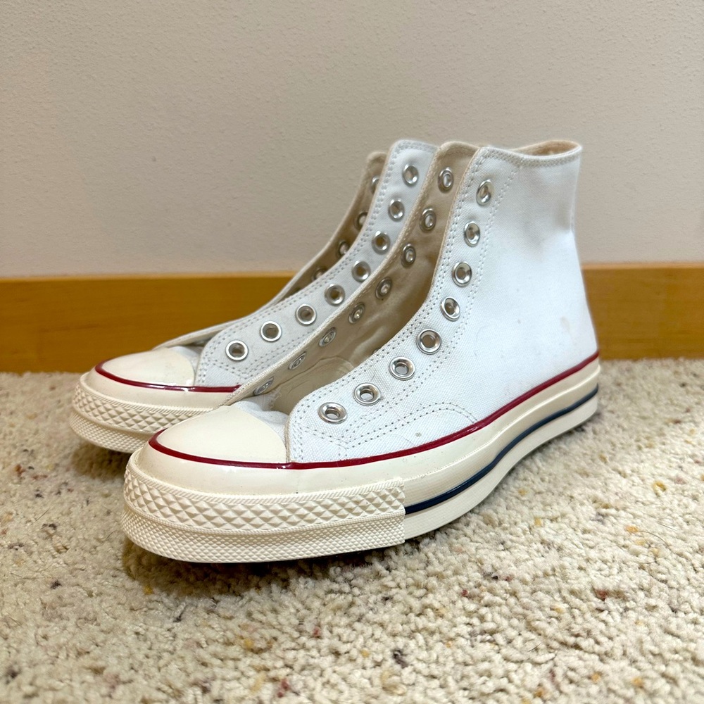 Brand New, Never Worn — White Chuck 70 Vintage Hight Top Converse